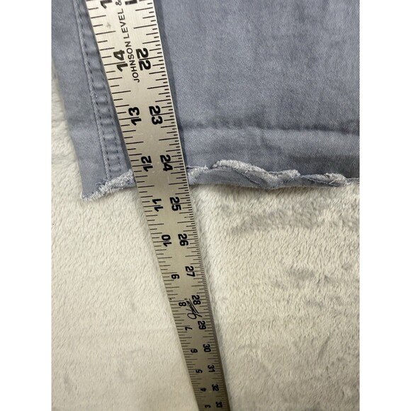 Democracy Absolution Scallop Edge Straight Pants Womens 16W Blue Gray High Rise - Picture 15 of 15